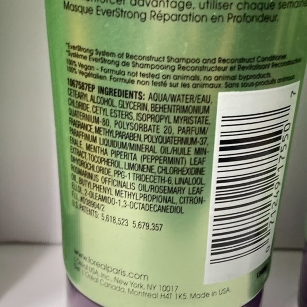 L'oreal Ever Strong Reconstruct Conditioner 6 Bottles DISCONTINUED Sulfate Free - Picture 11 of 13